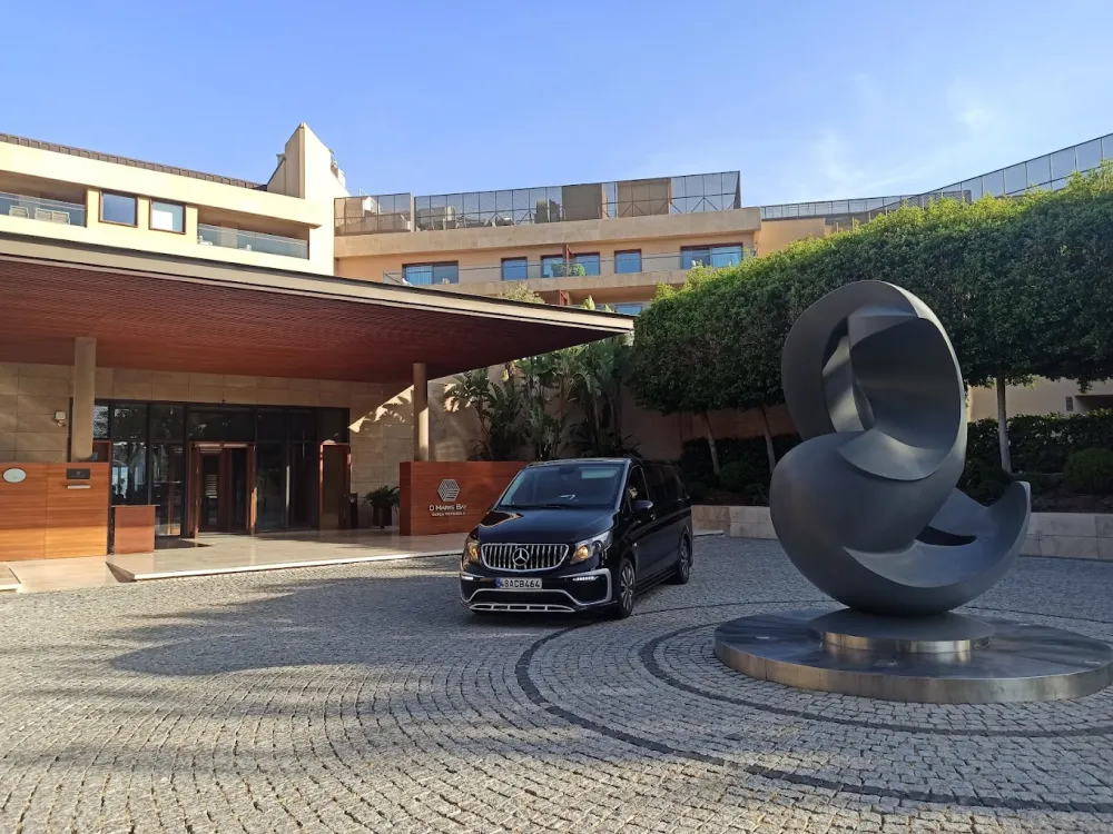  Mercedes Vito with private driver located in front of D Maris Bay Hotel - luxury transfer service from Dalaman Airport 